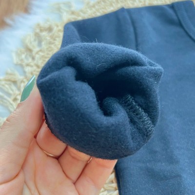 Conj. Casaco Jurassic Traveller e Calça de Moletom - Preto e Ferrugem